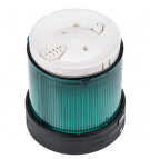 Continuous light module, green 24V AC / DC LED