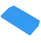 End / partition plate; Purpose: ZDU2.5; blue
