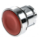 Red button drive without illumination, spring-return