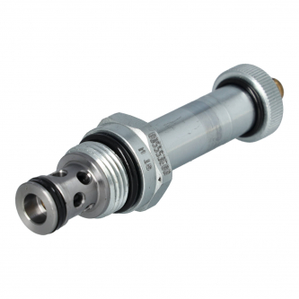 Luen NC solenoid valve, 15.87mm, 7/8-14UNF, coil 16/50mm, 50l/min