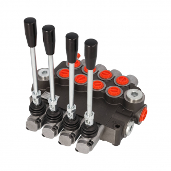 4-section hydraulic distributor 1/2 "