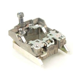 Stop button mounting base