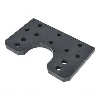 Moffett type M9 mast chain mounting plate