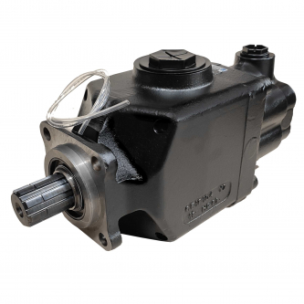 Single-stream piston pump, hydro leduc PAC 40
