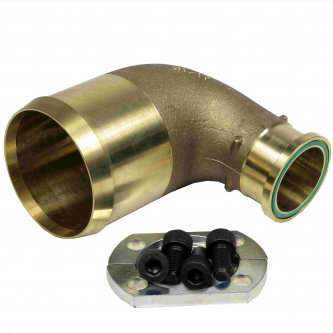 Suction port Hydro Leduc 1 1/2 "; 39.1mm - 90 °