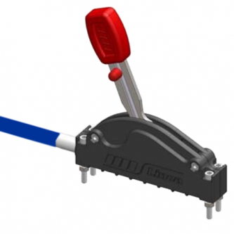 8000mm TLC/PTO cable with locking function (blue)