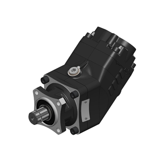 Piston pump 70 + 70 ISO R