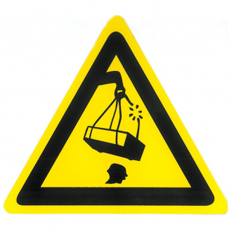Warning sticker NOTE 195x170