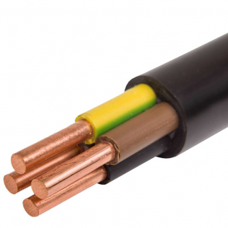 Workshop cable H05RR-F (OW) 4x1.5 (reel)