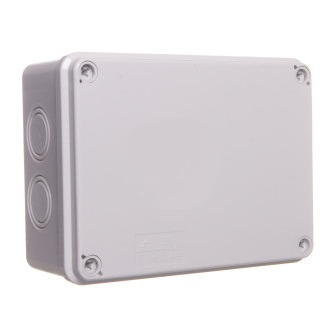 Hermetic box 162x116x76mm IP55 smooth, EL-171
