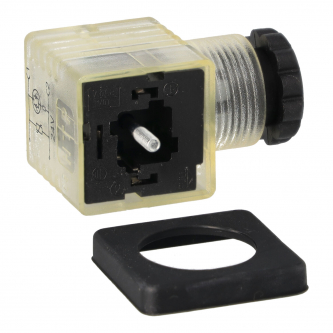 Coil plug with led and varistor
