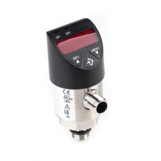 Adjustable pressure switch G1 / 4 M12x1 2xPNP + 4 ... 20mA