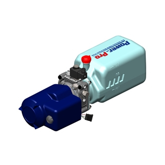 Power pack 24VDC-3kW 3.1cc + remote control