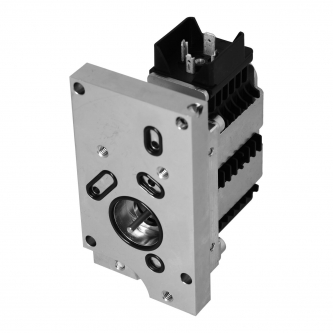 Solenoid valve PVG120 PVEH-anodized Passive 11-32 VDC DIN