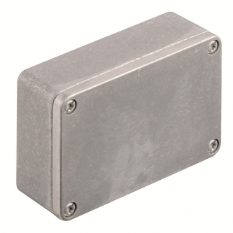 Aluminum housing Klippon K02, 64x98x34 (Natural, CR)