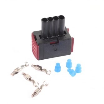 Danfoss AMP Black Di solenoid plug