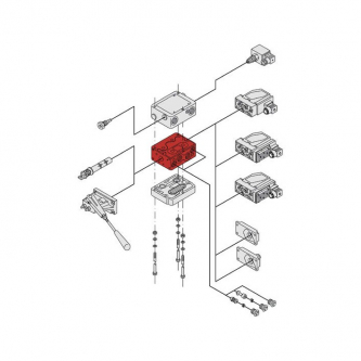 Danfoss PVG 32 manifold section
