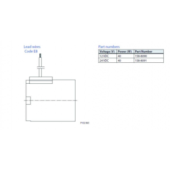 24VDC 40W coil
