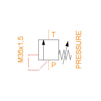 Direct acting bypass valve VPP1-10-SV / 25