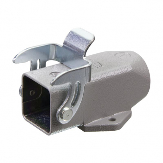 Housing for industrial connectors HAN 3A-ASGW-QB-M20