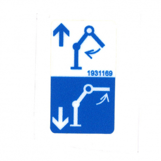 Effer pictogram - auxiliary arm
