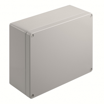 Aluminum housing Klippon K71, 230x280x111 (RAL 7001, Silicone)