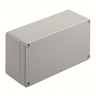 Aluminum housing Klippon K51, 120x220x81 (RAL 7001, Silicone)