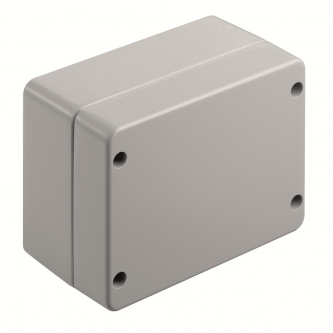 Aluminum housing Klippon K5, 130x170x90 (RAL 7001, Silicone)