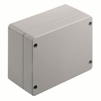 Aluminum housing Klippon K6, 160x200x100 (RAL 7001, Silicone)