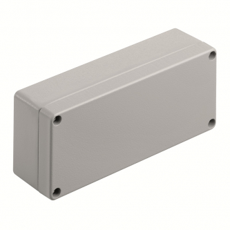 Aluminum housing Klippon K3, 70x165x45 (RAL 7001, Silicone)