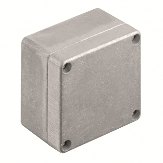 Aluminum housing Klippon K11, 80x75x57 (Natural, Silikon)