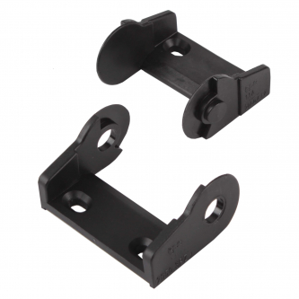 Set of 2400/2500/2450/2480 series chain connection elements, rigid without a comb