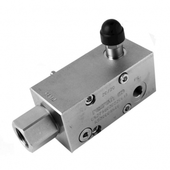 Hydraulic lock for the MKG crane