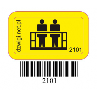 Pictogram - two people in a basket