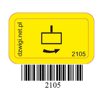 Pictogram - rotation of the basket to the left