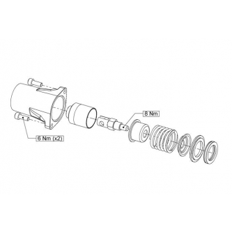Nordhydraulic RM250 RM270 cable assembly kit