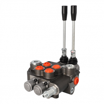 2-section hydraulic valve 1/2 "