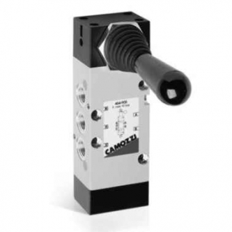Camozzi 5/3 CC pneumatic valve; G 1/8 "; bistable; manual operation