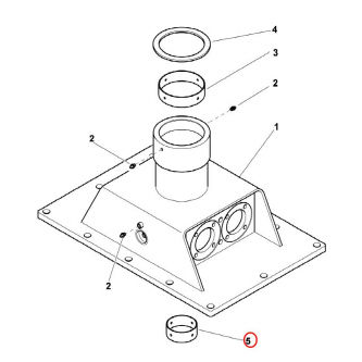 Bearing bar Amco Veba 35x273x2