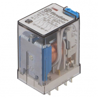 Miniature industrial relay 12VDC 55.34.9.012.0040