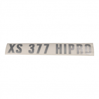 Sticker Hiab XS 377 HIPRO 375x50