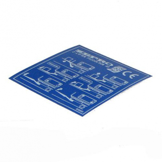Zepro steering box sticker