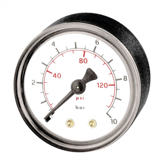 M-SH-50 pressure gauge with G 1/4 "rear connection; -1-0 bar; NS 50mm