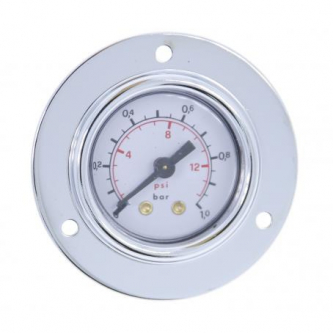 M-FH-40 pressure gauge with G 1/8 "rear connection; -1-0 bar; NS 40mm
