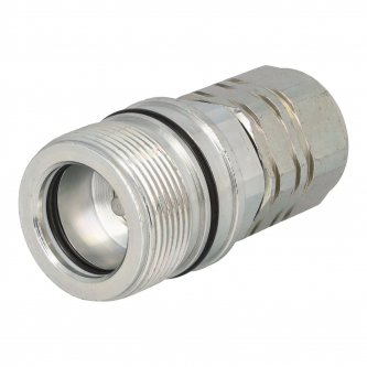 Screwed quick connector 300 bar 3/4"; M42x2 plug