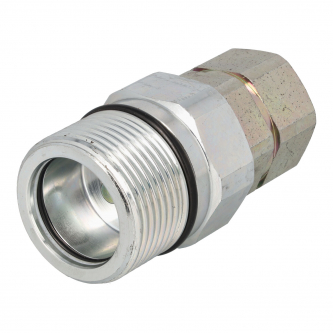Screwed quick connector 300 bar 3/4"; M48x3 plug