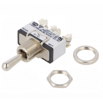 3-position ON-OFF-ON lever switch 10A/250VAC