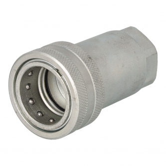 ISO A 230 bar quick connector 1" socket
