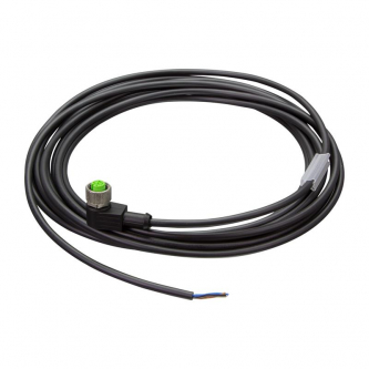 M12 sensor cable, 4pin angled connector, 1.5m