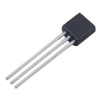 Integrated circuit, voltage stabilizer 5V 0.1A TO92